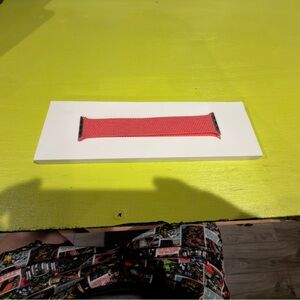 Apple Guava Pink Braided Solo Loop Band. size 8. 44/45/46/49mm